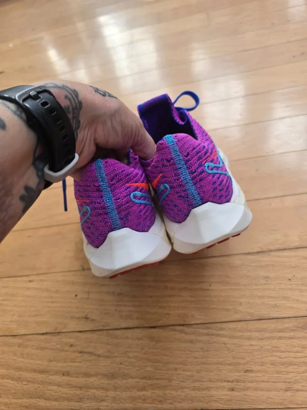 Nike | Pegasus Turbo Next Nature Active Fuchsia Blue Running Sneakers | WMS 8
